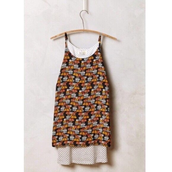 NWT! Anthropologie PORRIDGE Layered Swing Suitcase Luggage Tank Travel ~ Large - Picture 1 of 14
